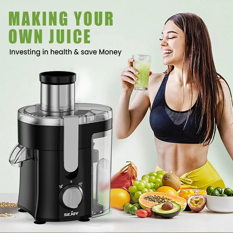 Adjustable Speed Compact Juice Extractor