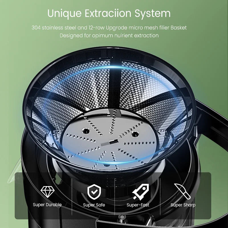 Adjustable Speed Compact Juice Extractor