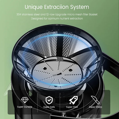 Adjustable Speed Compact Juice Extractor