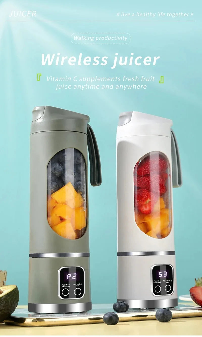 450ml Digital Display Ice-Crush Juicer