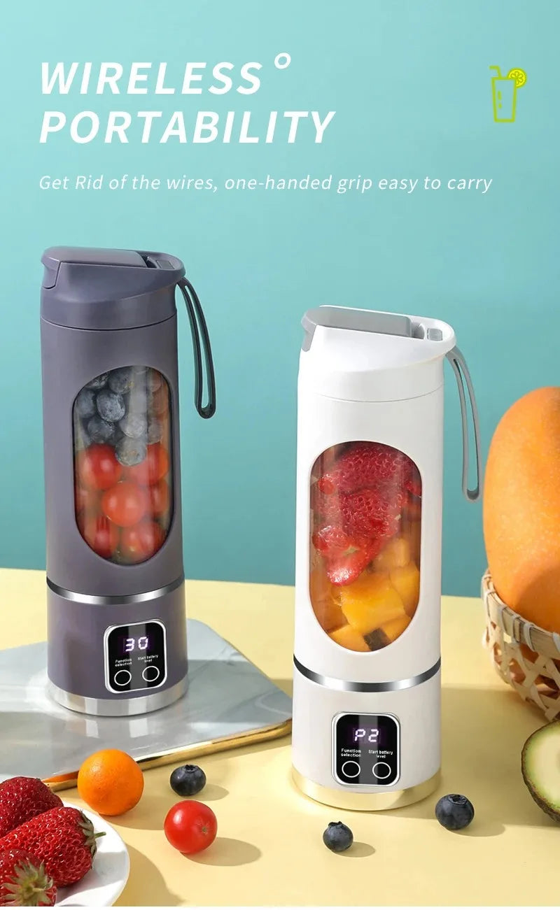 450ml Digital Display Ice-Crush Juicer