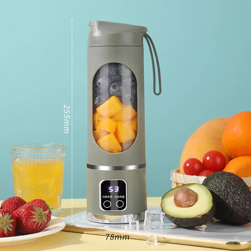 450ml Digital Display Ice-Crush Juicer