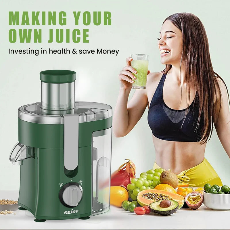 Adjustable Speed Compact Juice Extractor