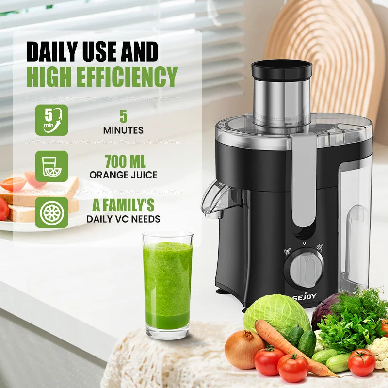 Adjustable Speed Compact Juice Extractor